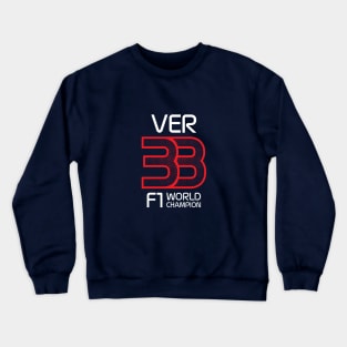 VER 33 logo design Crewneck Sweatshirt